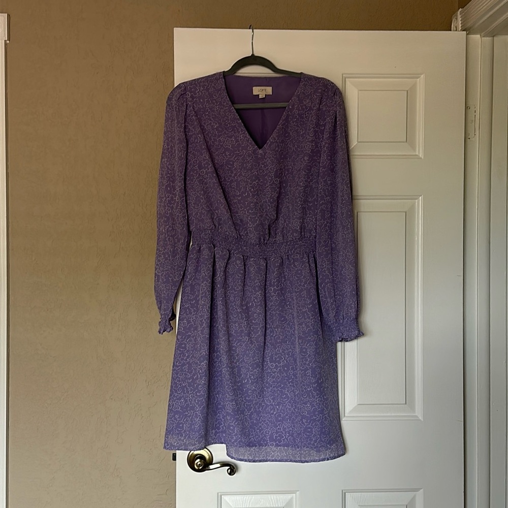 Loft outlet floral spring dress